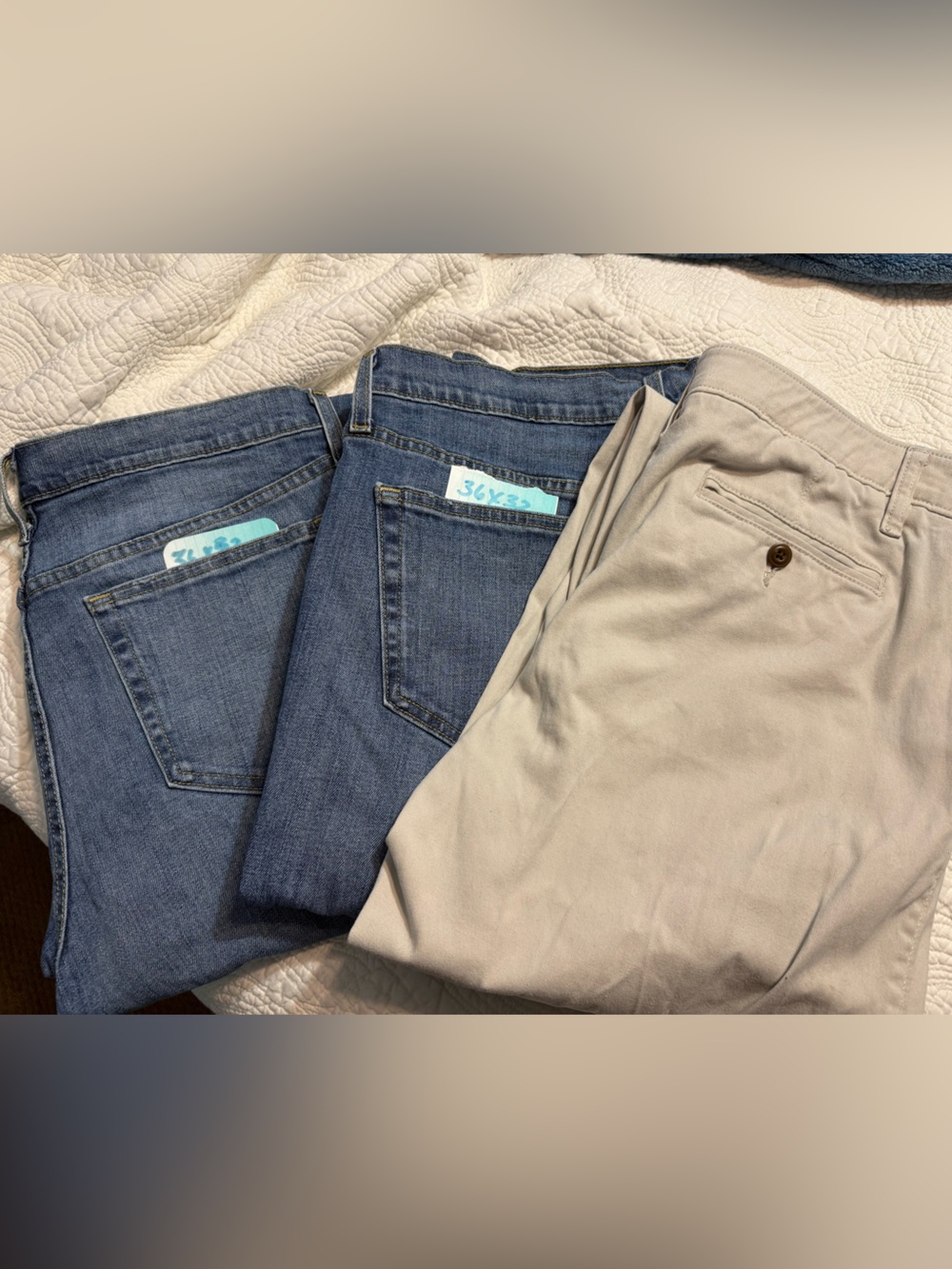 Bundle of 3 Men’s Sonoma pant and Jean set 36x32